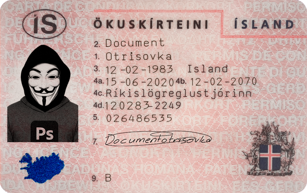ISLAND DRIVER LICENSE