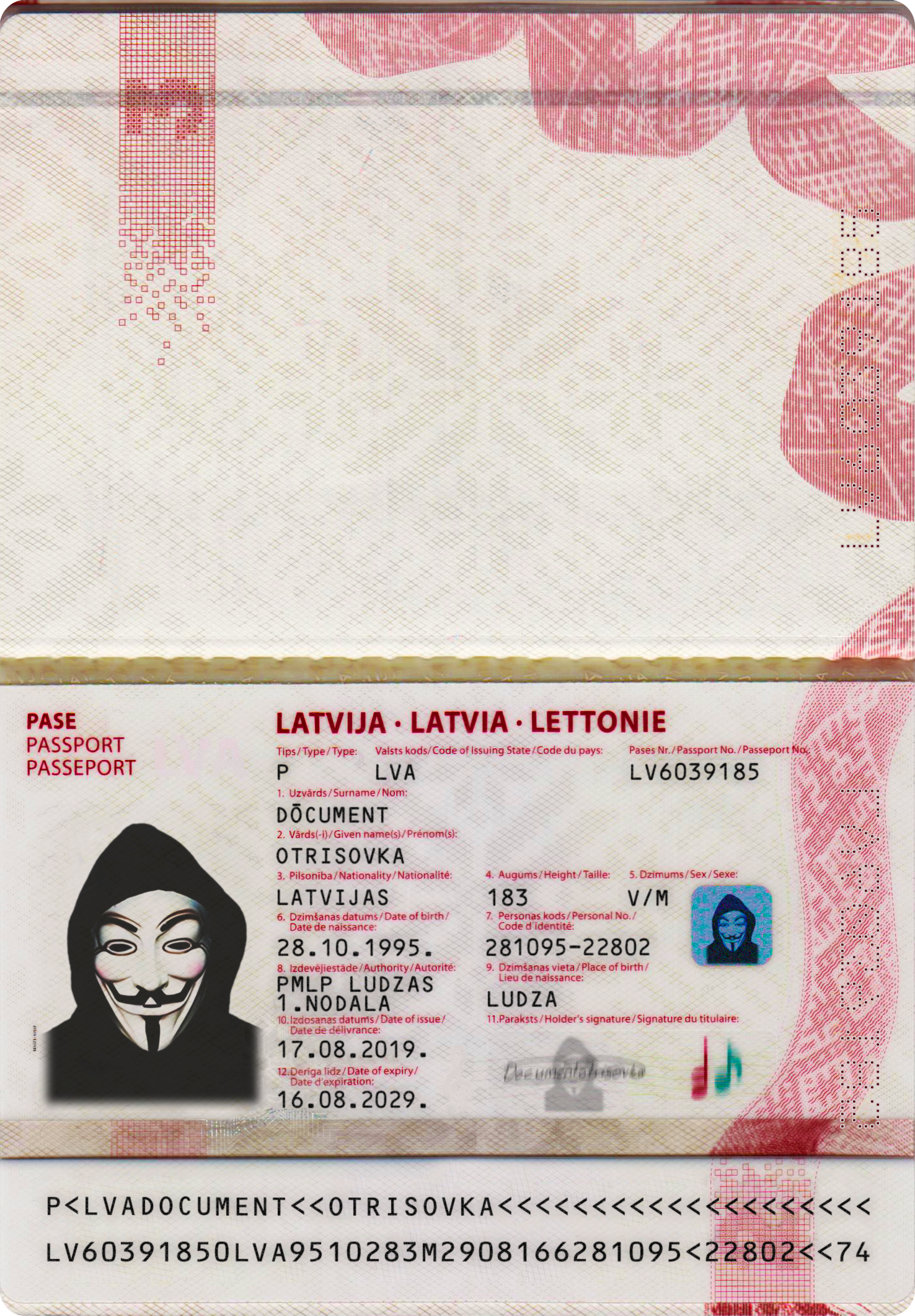 LATVIA PASSPORT