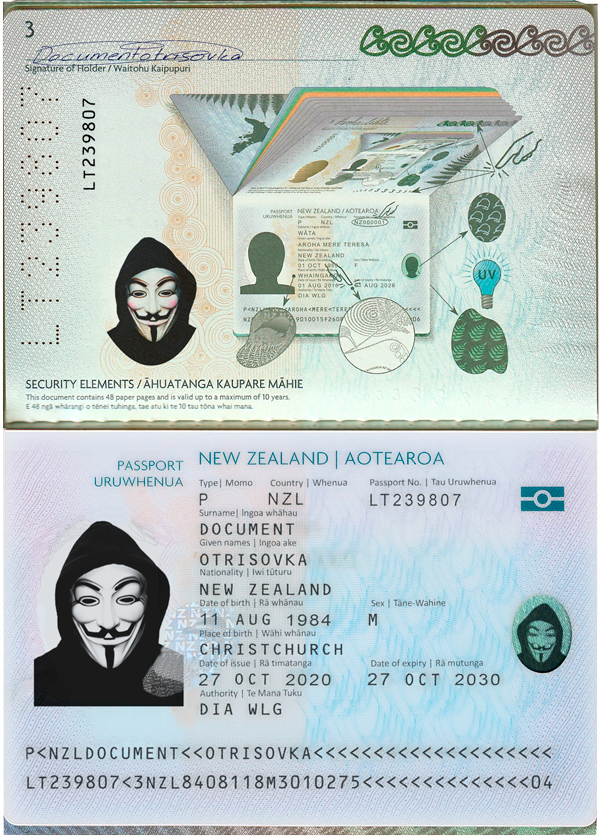 NEW ZEALAND PASSPORT
