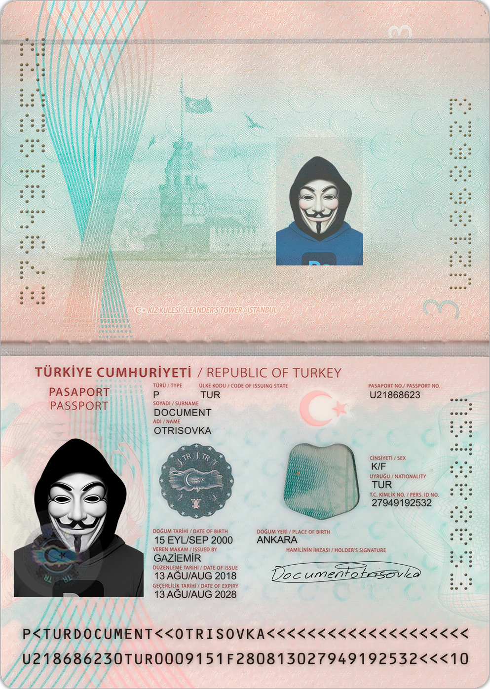 TURKEY PASSPORT
