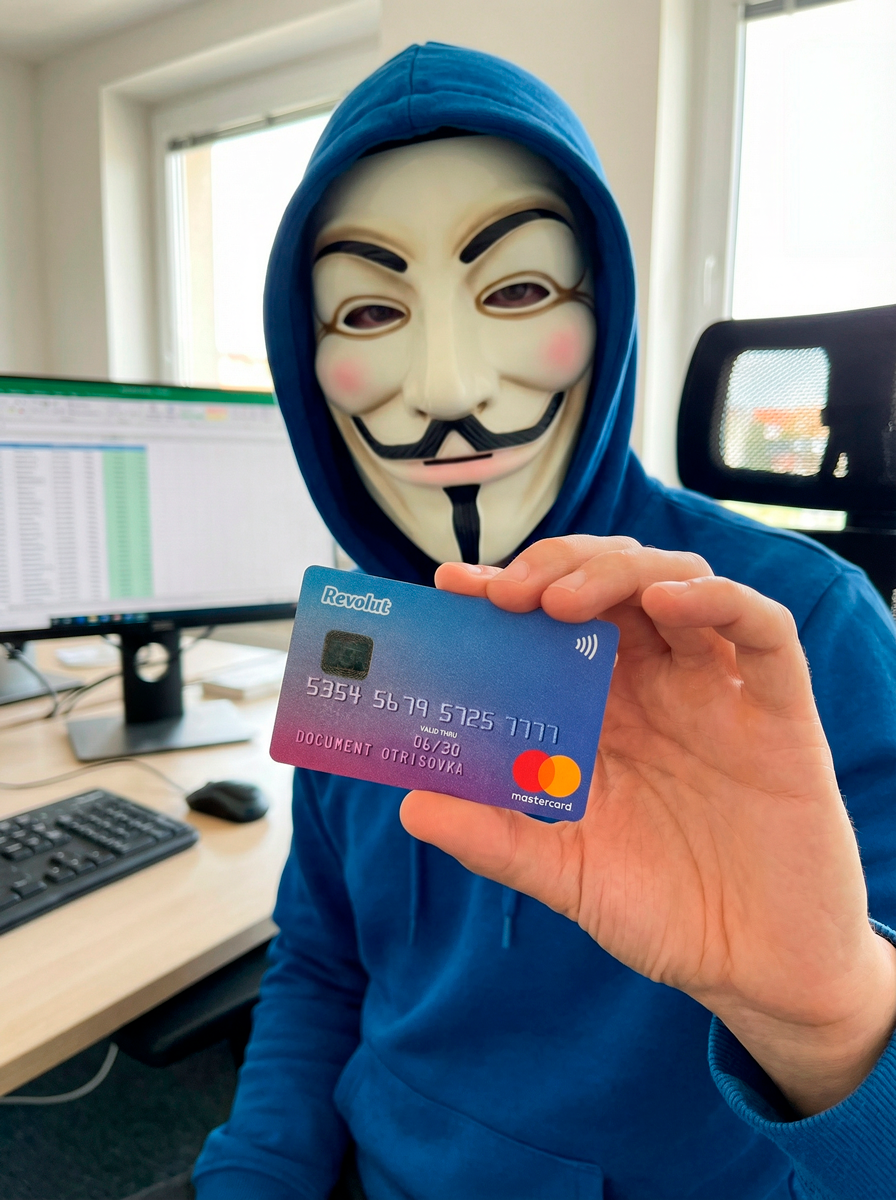 Отрисовка селфи Bank Card