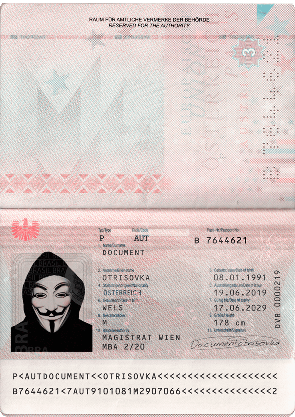 AUSTRIA PASSPORT
