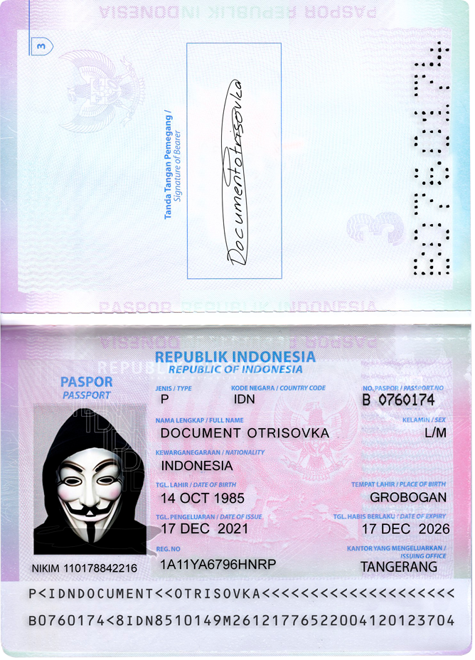INDONESIA PASSPORT